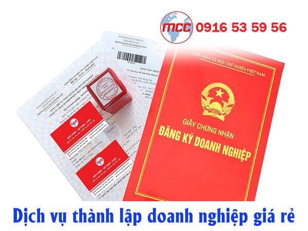 Dịch vụ thành lập doanh nghiệp giá rẻ tại Thủ Dầu Một