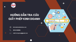 Hướng Dẫn Tra Cứu Giấy Phép Kinh Doanh