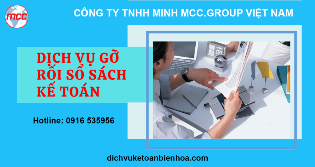 Dịch vụ Gỡ Rối Sổ Sách Kế Toán Thống Nhất