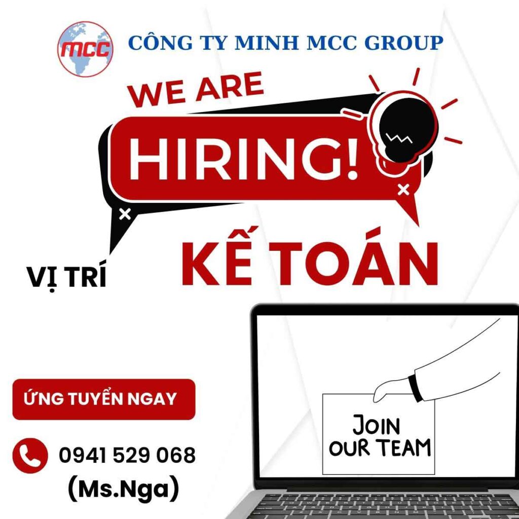 Tuyển Dụng Nhân Viên Kế Toán Thuế