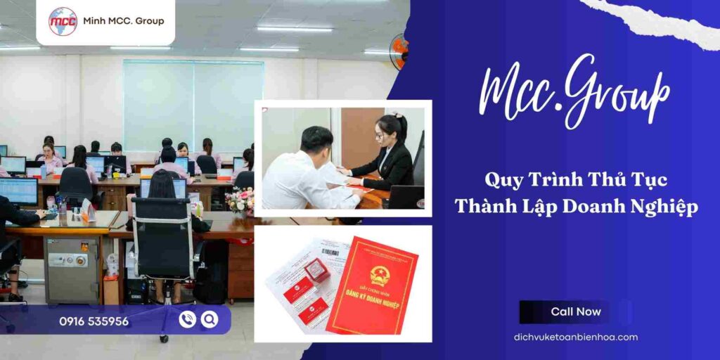 Quy trình thành lập công ty tại Biên Hòa Đồng Nai