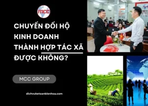 Chuyển đổi hộ kinh doanh thành hợp tác xã