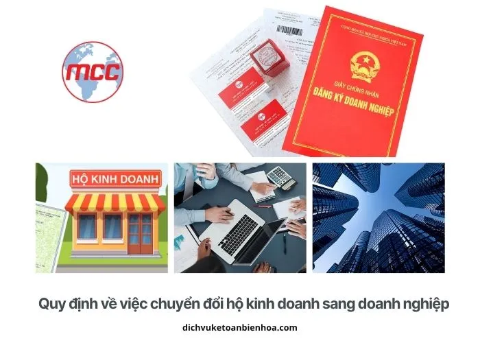 Quy định về việc chuyển đổi hộ kinh doanh sang doanh nghiệp