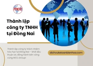 Thành lập công ty trách nhiệm hữu hạn tại Đồng Nai