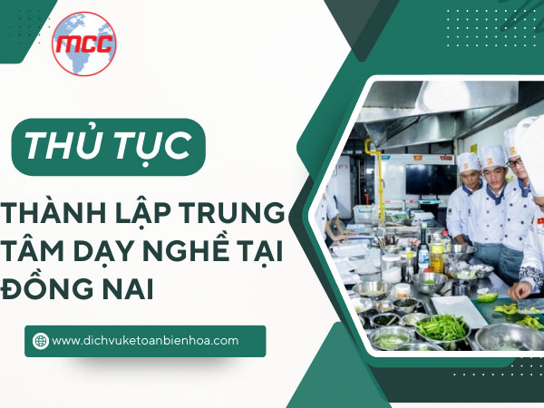 Thu tuc thanh lap trung tam day nghe