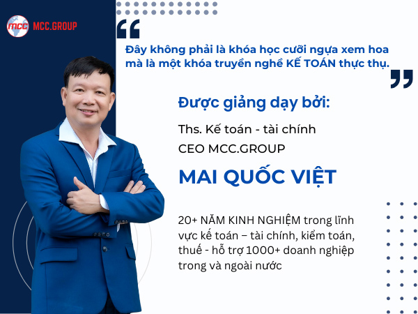 khoá học kế toán thực hành mcc